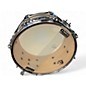 Used Pork Pie 12X7 Little Squealer Snare Black and Silver burst Drum thumbnail