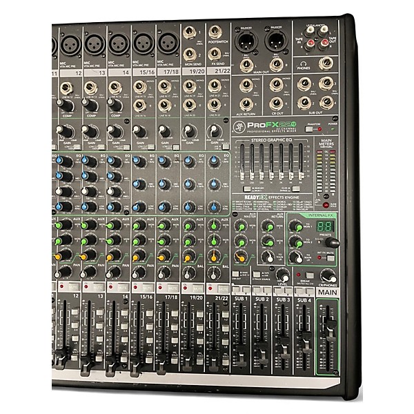 Used Mackie PROFX22 Unpowered Mixer