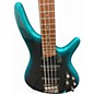 Used Ibanez SR300 Emerald Green Electric Bass Guitar