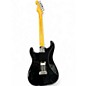 Used Fender American Deluxe Stratocaster V Neck Black Solid Body Electric Guitar