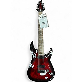 Used Schecter Guitar Research OMEN ELITE 7 RED Solid Body Electric Guitar