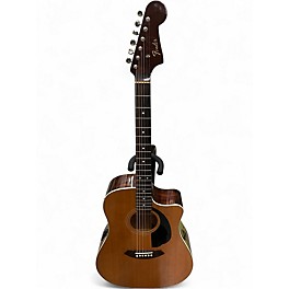 Used Fender Sonoran SCE Natural Acoustic Electric Guitar
