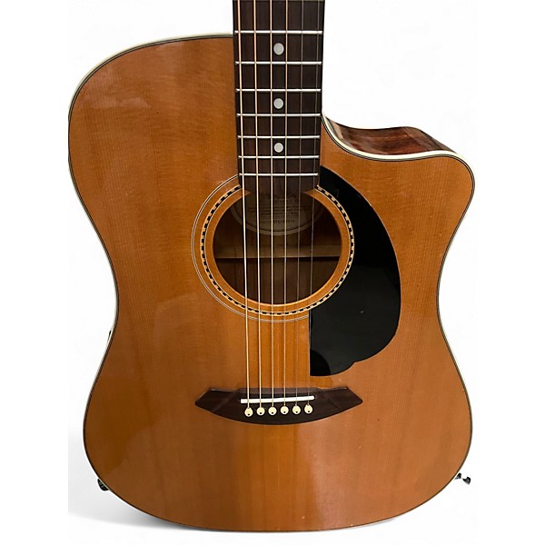 Used Fender Sonoran SCE Natural Acoustic Electric Guitar