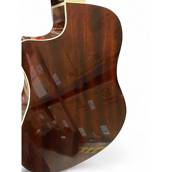 Used Fender Sonoran SCE Natural Acoustic Electric Guitar