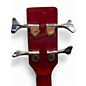 Used Carlo Robelli cb300trbx Trans Red Acoustic Bass Guitar