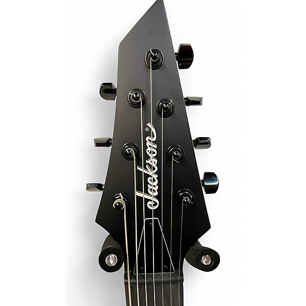 Used Jackson js22-7 KV FLAT BLACK Solid Body Electric Guitar
