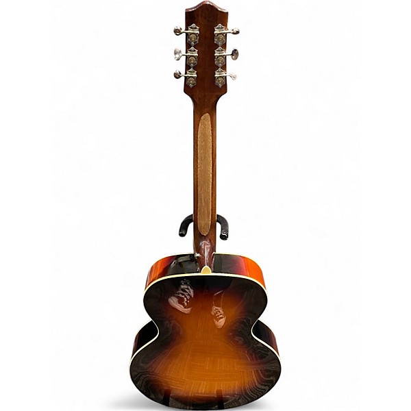 Used The Loar LH309VS Vintage Sunburst Hollow Body Electric Guitar