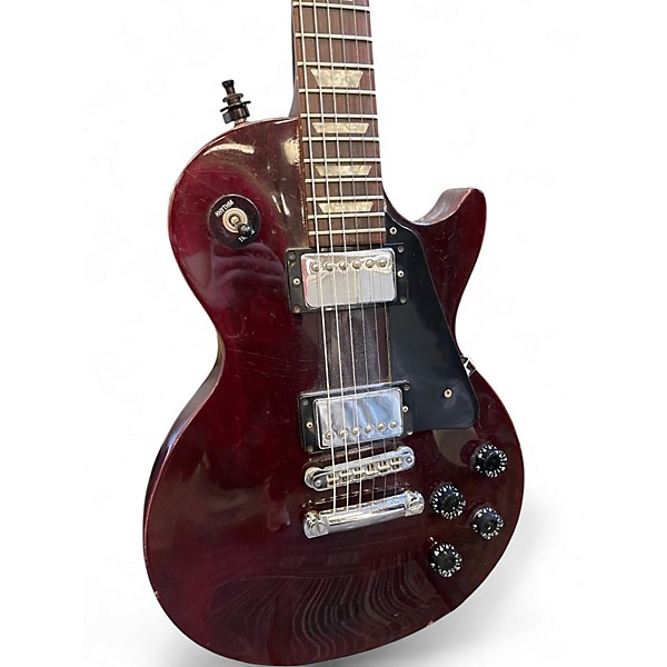 Used Gibson Les Paul Studio Dark Cherry Solid Body Electric Guitar