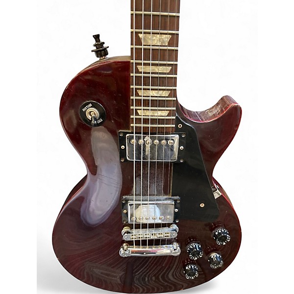 Used Gibson Les Paul Studio Dark Cherry Solid Body Electric Guitar