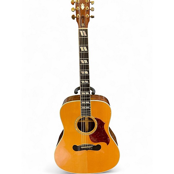 Used Gibson Songwriter Deluxe Natural Acoustic Electric Guitar