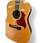 Used Gibson Songwriter Deluxe Natural Acoustic Electric Guitar