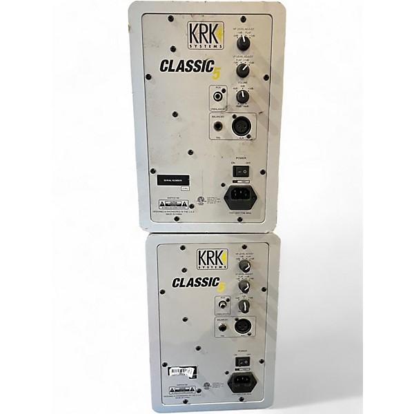 Used KRK CLASSIC 5 PAIR Powered Monitor