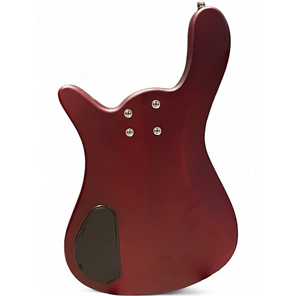 Used RockBass by Warwick Streamer Standard 4 Maroon Electric Bass Guitar