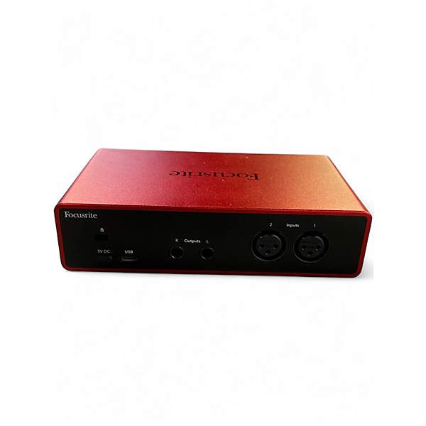 Used Focusrite Scarlett 2i2 Audio Interface