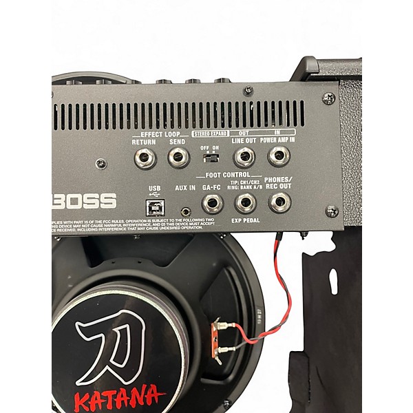 Used BOSS Katana KTN100 100W 1X12 Guitar Combo Amp