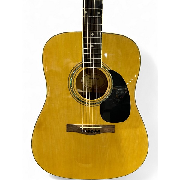 Used Mitchell MD100 Natural Acoustic Guitar