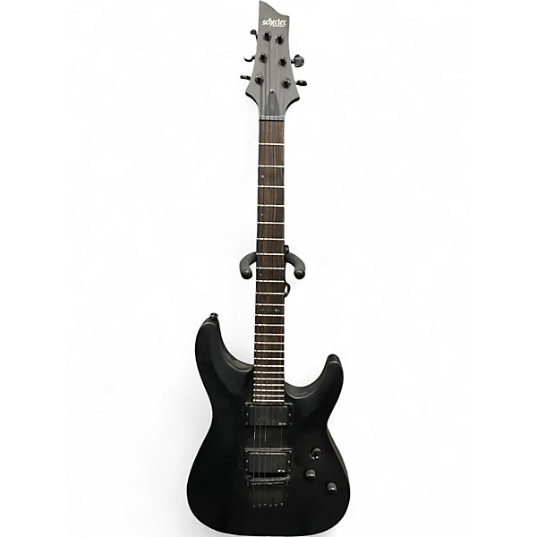 Used Schecter Guitar Research C1 Platinum Black Solid Body Electric Guitar