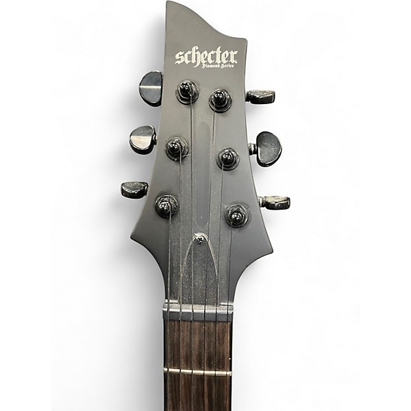 Used Schecter Guitar Research C1 Platinum Black Solid Body Electric Guitar