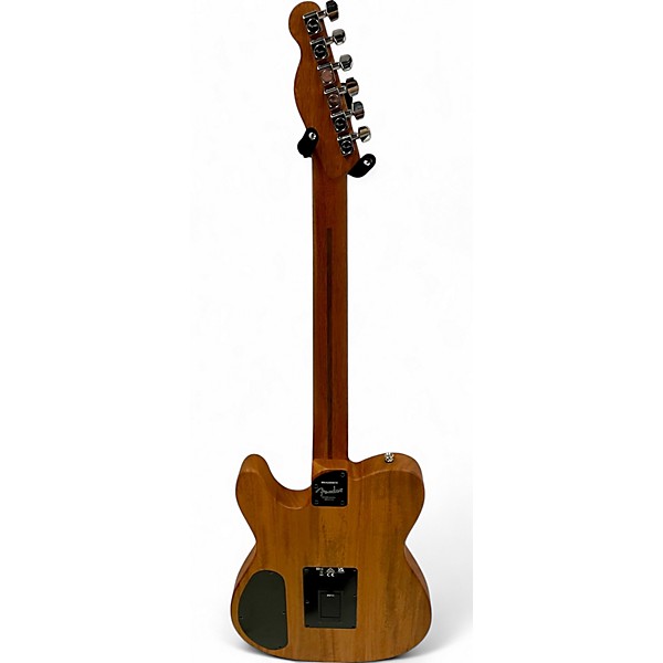 Used Fender Acoustasonic Player Telecaster Butterscotch Blonde Acoustic Electric Guitar