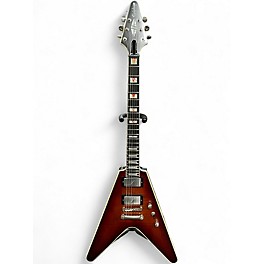 Used 2025 Epiphone Flying V Prophecy Electric Guitar Aged Bengal Tiger Burst Solid Body Electric Guitar