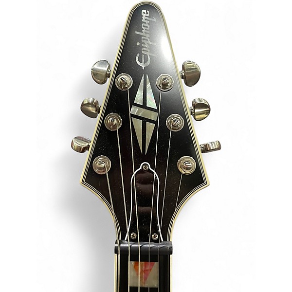 Used 2025 Epiphone Flying V Prophecy Electric Guitar Aged Bengal Tiger Burst Solid Body Electric Guitar