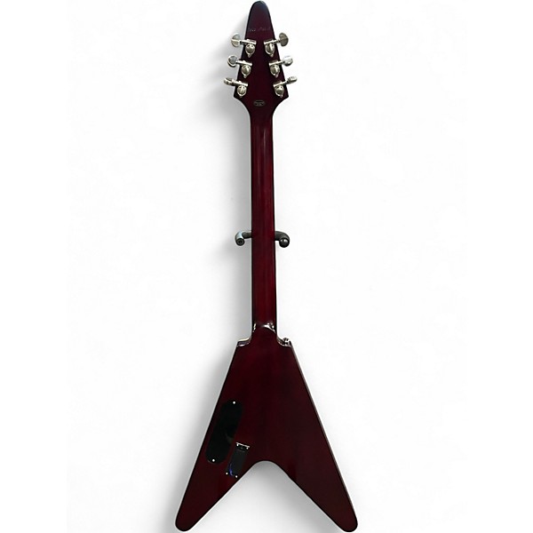 Used 2025 Epiphone Flying V Prophecy Electric Guitar Aged Bengal Tiger Burst Solid Body Electric Guitar