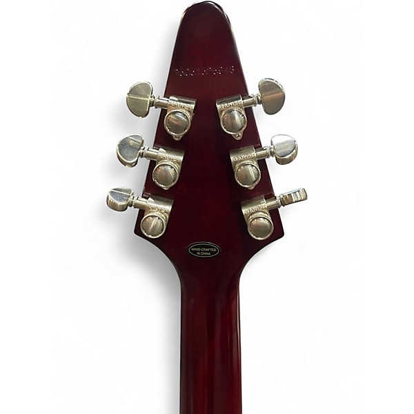 Used 2025 Epiphone Flying V Prophecy Electric Guitar Aged Bengal Tiger Burst Solid Body Electric Guitar