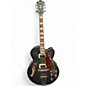 Used Ibanez AF75GBKF Satin Black Hollow Body Electric Guitar thumbnail