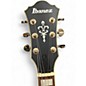 Used Ibanez AF75GBKF Satin Black Hollow Body Electric Guitar