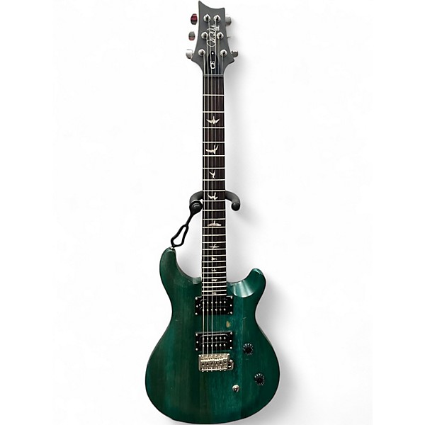 Used PRS SE CE24 Green Solid Body Electric Guitar