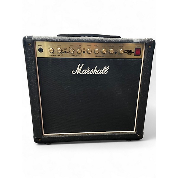 Used Marshall DSL15C 15W 1x12 Tube Guitar Combo Amp