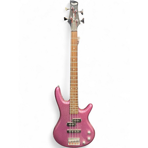 Used Ibanez GSRM20 Mikro Short Scale Pink Electric Bass Guitar