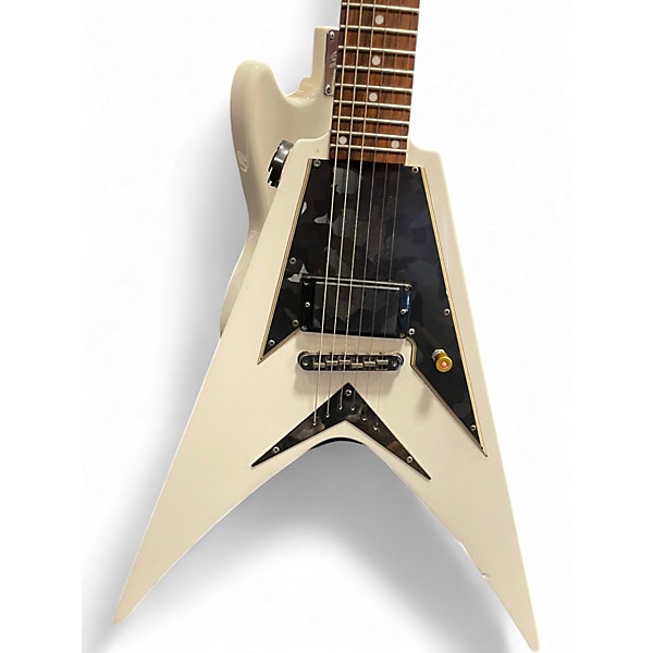 Used Samick JTR Design Sylvia White Solid Body Electric Guitar