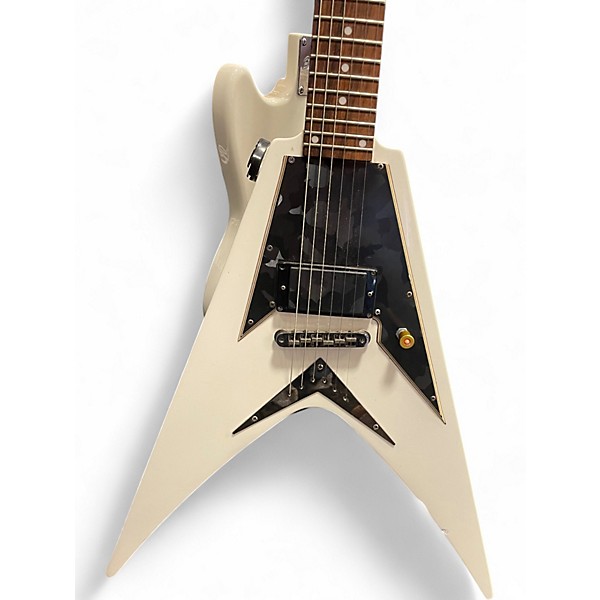 Used Samick JTR Design Sylvia White Solid Body Electric Guitar