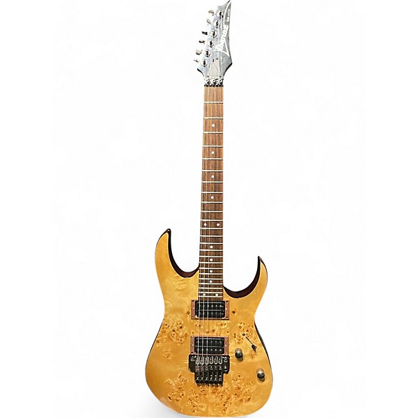 Used Ibanez RG420PB Natural Solid Body Electric Guitar