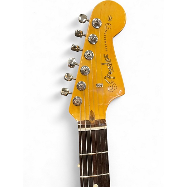 Used Fender Amerian Professional Classic Jazzmaster Faded Sherwood Green Metallic Solid Body Electric Guitar