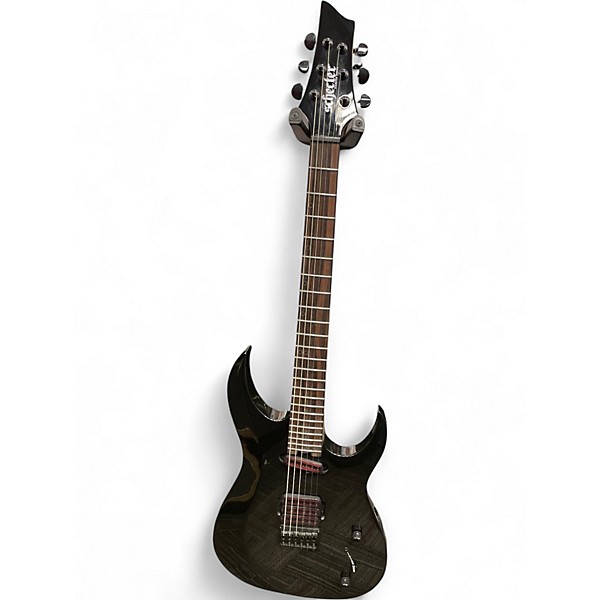 Used Schecter Guitar Research SUNSET TRIAD Black Solid Body Electric Guitar