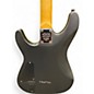 Used Schecter Guitar Research Demon 6 Flat Black Solid Body Electric Guitar