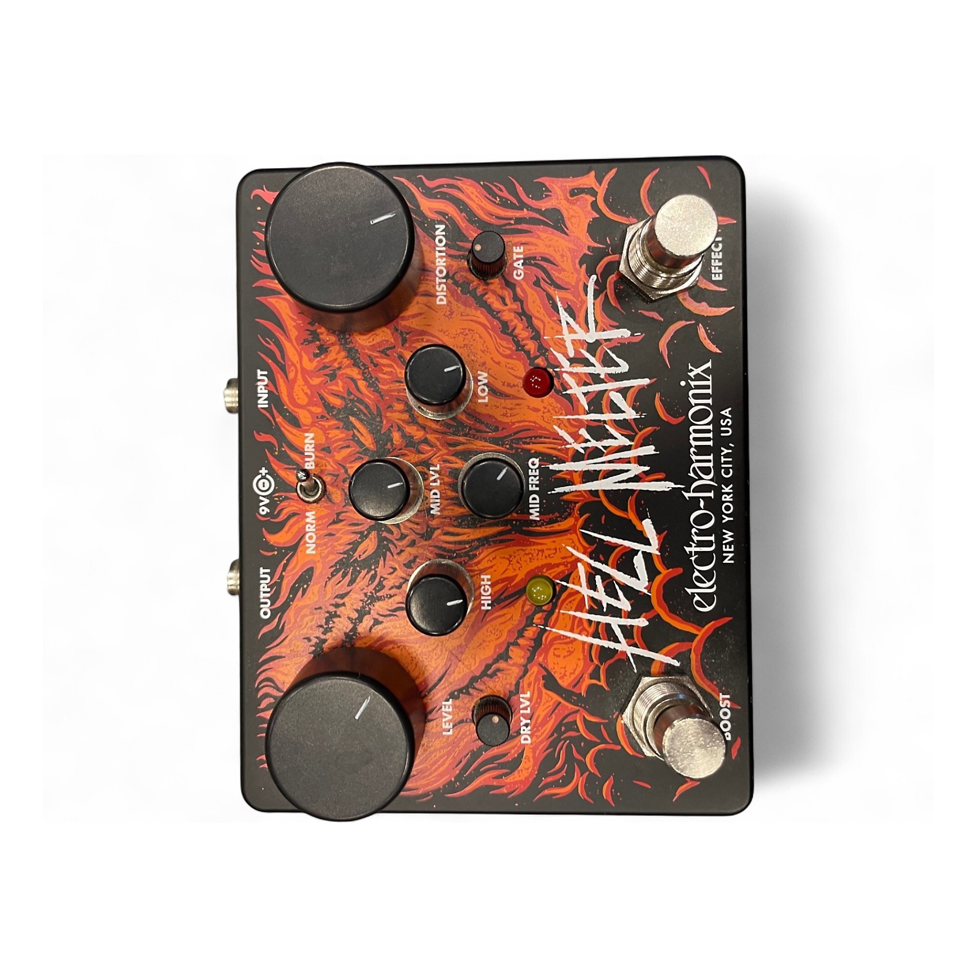 electro-harmonix Hell Melter ギターエフェクター Used Electro-Harmonix HELL MELTER Effect Pedal | Guitar Center