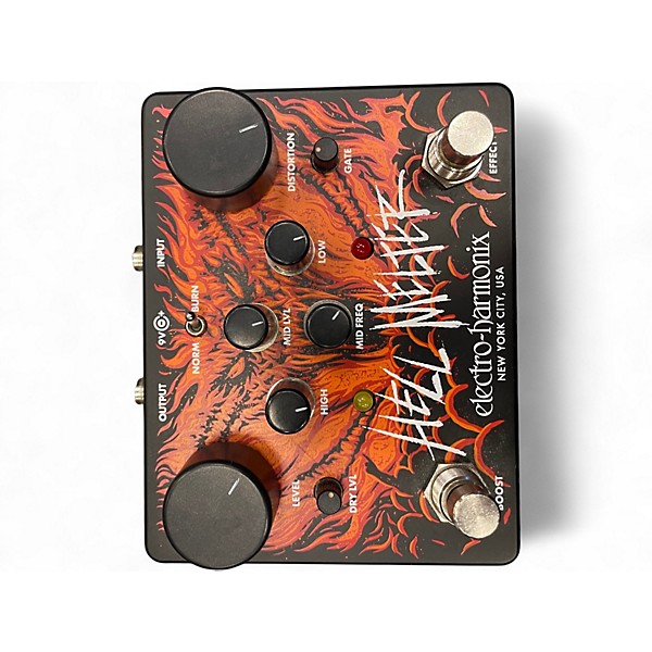 Used Electro-Harmonix HELL MELTER Effect Pedal