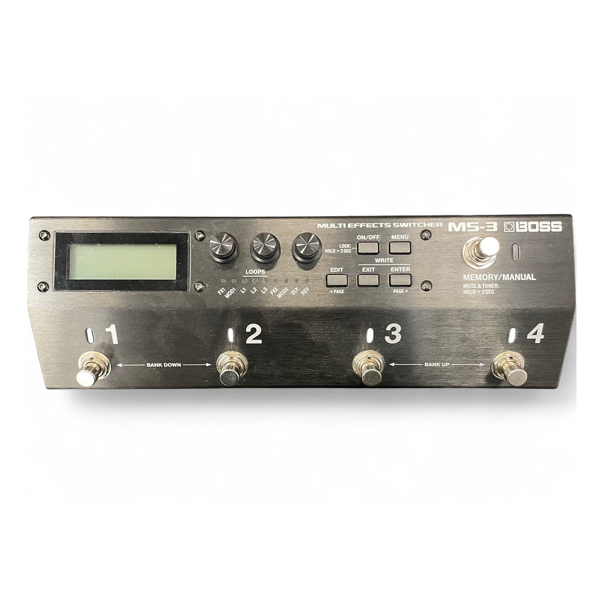 Used BOSS MS3 Multi Effects Switcher Effect Processor | Guitar Center