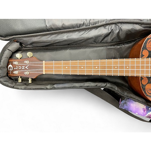 Used Luna Tribal Tenor Tribal Ukulele