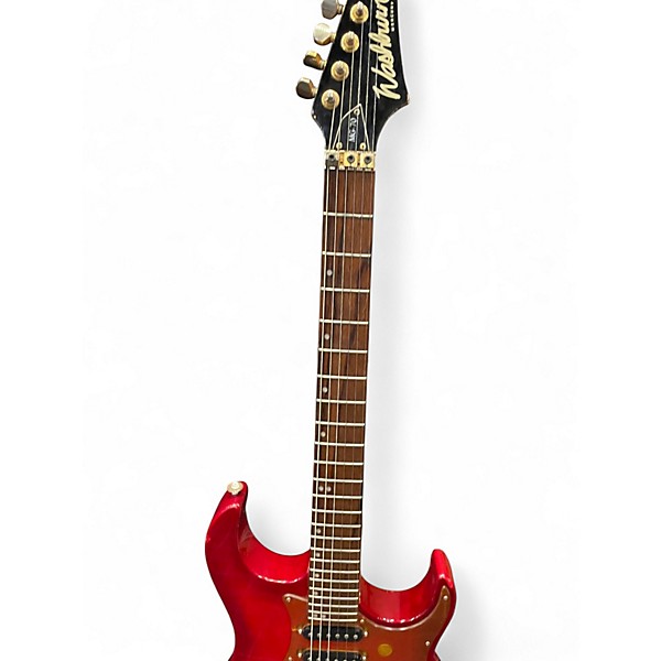 Vintage 1990s Washburn MG70 RED Solid Body Electric Guitar