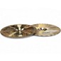 Used Paiste 14in Sound Formula Sound Edge Hi Hat Pair Cymbal