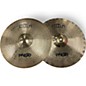 Used Paiste 14in Sound Formula Sound Edge Hi Hat Pair Cymbal