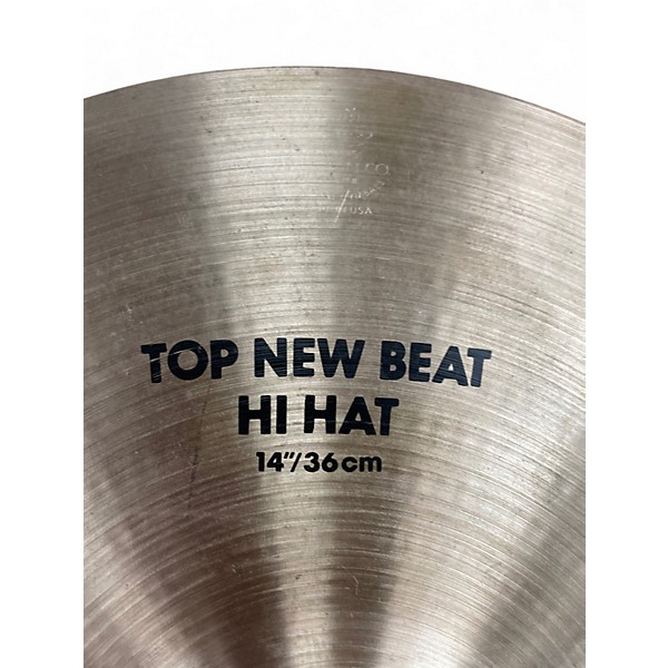 Used Zildjian 14in TOP NEW BEAT Cymbal