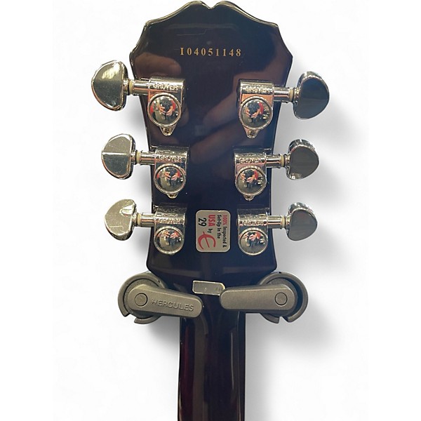 Used Epiphone Les Paul Standard Sunburst Solid Body Electric Guitar