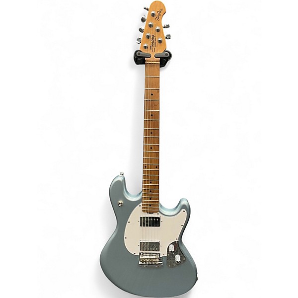 Used Sterling by Music Man Stingray Blue Solid Body Electric Guitar