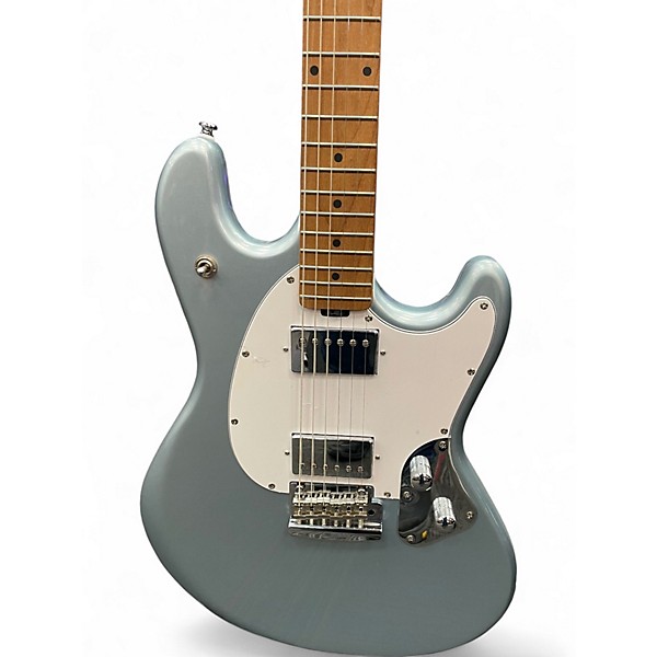 Used Sterling by Music Man Stingray Blue Solid Body Electric Guitar