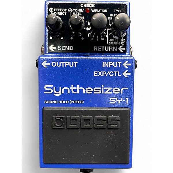 Used BOSS SY-1 SYNTHESIZER Effect Pedal